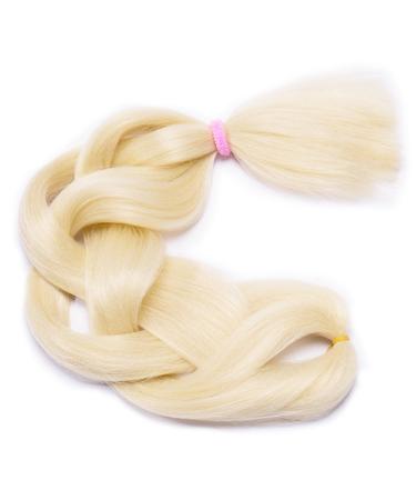 Tess Braids Extensions - 60 cm Jumbo Kanecalon Hair 5 Pack Light Blonde #613 for Box Braids - Buy Online on GoSupps.com
