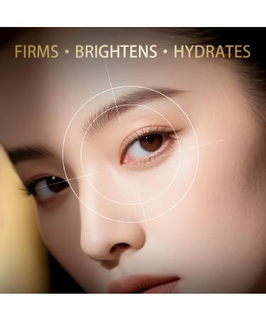 MSMEESHU Hyaluronic Acid Eye Cream Lightweight Hydrating Eye Moisturizer for Dry & Tired-Looking Eye Area Smooth & Refreshing Daily Care Suitable for All Skin Types - Buy Online on GoSupps.com