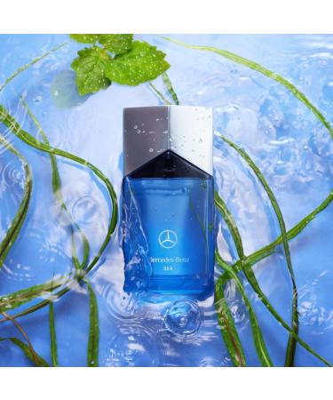 Mercedes-Benz Sea - Eau de Parfum for Men - Long Lasting Mens Cologne - Violet Leaf Tangerine Patchouli Cologne for Men - Perfume for Men - 2 oz 2 Fl Oz (Pack of 1) - Buy Online on GoSupps.com