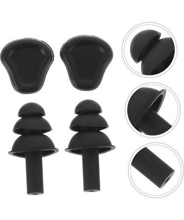 Beaupretty Noise Cancelling Ear Plugs - 2 Pairs Silicone Swimming & Travel Ear Protection - Soft Noise Reduction for Motorcycles - Light Grey - Buy Online on GoSupps.com