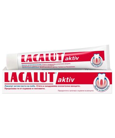 Acl Lacalut Toothpaste Aktiv 2 X 75Ml by acl - Buy Online on GoSupps.com