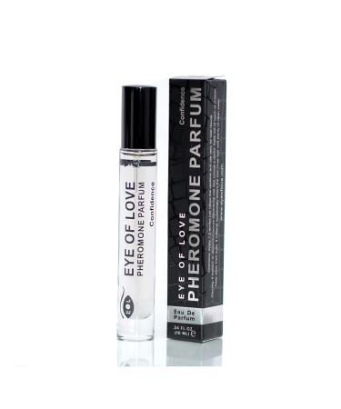 Eye Of Love Confidence Pheromone Cologne for Men - Boost Charisma & Charm - 10ml Deluxe Parfum - Infused with Male Pheromones - Magnetic Allure for Professional & Social Success Confidence 0.34 Fl Oz (Pack of 1)