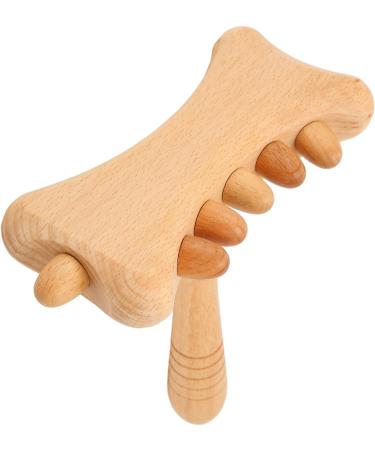Verdant Touch Handheld Holz Therapy Tool | Gua Sha Anti-Cellulite & Lymphatic Drainage Massage | Effective Body Form Tool - Buy Online on GoSupps.com