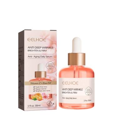 Rose Essential Oil Facial Oil to Visibly Firm Hydrate and Reveal Radiant Skin Squalane + Vitamin C Rose Oil