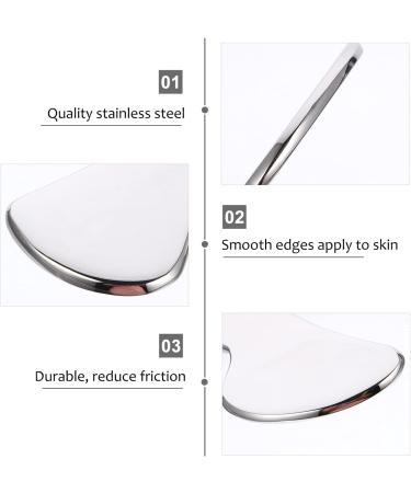 Buy Healifty Stainless Steel Scraping Board - Guasha Massage Tool for Facial Skincare | Best Skin Care Tools - Buy Online on GoSupps.com