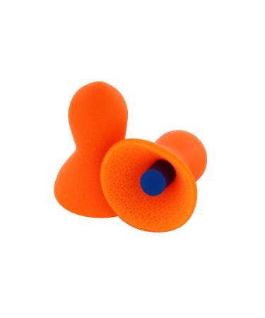Howard Leight by Honeywell by Quiet Reusable Earplugs  100 Pairs (QD1)  Orange