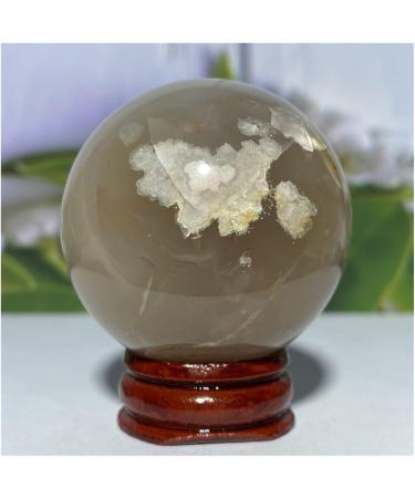 Natural Sphere Cherry Agate Crystal Ball Natural Gemstones Quartz Sphere Fengshui Home Decoration 1pc (Color : 170-190g) - Buy Online on GoSupps.com