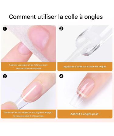 Nail Remover for Broken Nails - Fast Drying Long Lasting Strong Hold Gel Nail Glue with Remover | for Repairing Decorating Manicures Broken Nails Artificial Nails Women Girls Beginners - Buy Online on GoSupps.com