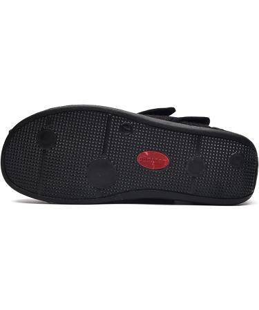 Women's Cozy Memory Foam Diabetic Slippers - Wide Width Adjustable Warm Furry Shoes with Arch Support for Plantar Fasciitis - Anti-Slip Sole - Brown (Size 41) - Buy Online on GoSupps.com