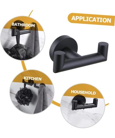 Alipis 2pcs Coat Hook Wall Hooks for Coats Towel Hooks for Bathrooms Towel Rack for Bathroom Hook up - Buy Online on GoSupps.com