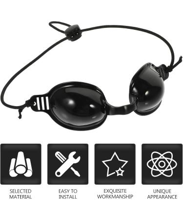 Operitacx Cache- il Multifonctionnel Noir en Pu Confortable pour Protection Solaire des Yeux Lunettes de S curit Adapt es Lumi re Puls e Ipl et Led Masque Oculaire Ergonomique pour Soins - Buy Online on GoSupps.com
