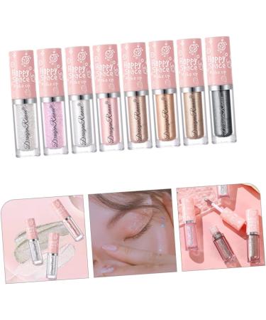 Mipcase 8pcs Eye Shadow Glitter Eyeshadow Lady Tools Makeup Stuff Women Makeup Tools Miss Shine Cosmetics - Buy Online on GoSupps.com