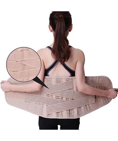 Tylxayoxa Lordosis Support Belt | Breathable Back Pain Relief for Herniated Disc & Sciatica | Self-Warming | Unisex | Size M - Buy Online on GoSupps.com