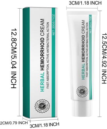 Herbal Hemorrhoids Cream Hemorrhoid Cream Hemorrhoids Treatment Cream for Men and Women (3PCS) - Buy Online on GoSupps.com
