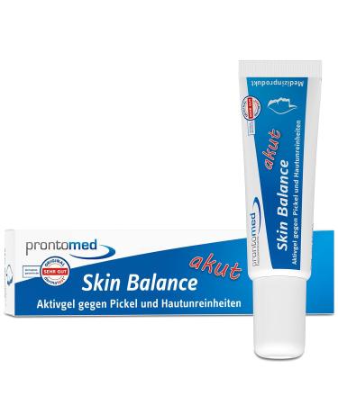 Prontomed Skin Balance acute 8 ml innovative active gel against pimples and impurities effectively prevents inflammation
