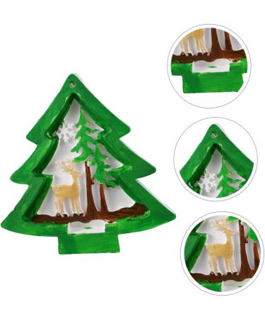 ABOOFAN 2pcs Christmas Tree Mold Resin Molds Silicone Mold Soap Molds Resin Soap DIY Mold Pendant Elk - Buy Online on GoSupps.com