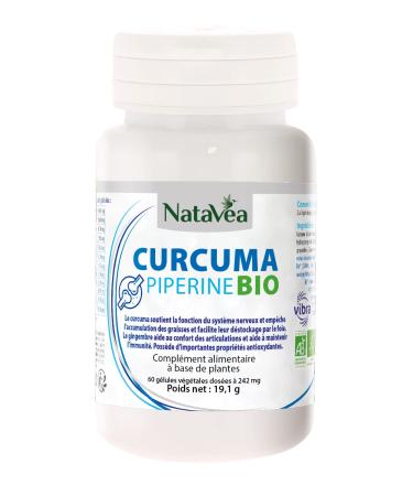 Natav a Turmeric & Piperine 60 Capsules