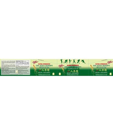 Prince of Peace Red Panax Ginseng Extractum - Ultra Strength 10cc Vials, Pack of 30 - 0.34 Fl Oz per Vial - Buy Online on GoSupps.com