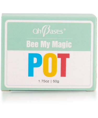 Bee My Magic Pot All-in-1 Natural Anti Aging Wrinkle Cream Deep Skin Moisturizer D collet & Under Eye Cream (1.75oz/50g) 1.75 Ounce (Pack of 1)