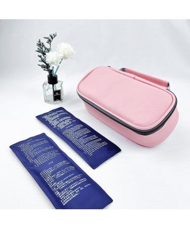Insulin Cooler Travel Case with 2 Ice Packs Insulated Diabetic Medication Cooler Organizer Bag for Insulin Pens and Other Diabetes Care Supplies - Buy Online on GoSupps.com