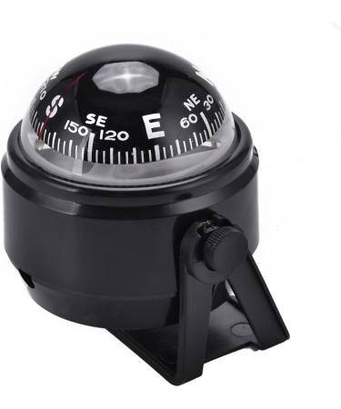 Boat Compsss  Black Electronic Adjustable Military Marine Ball Night Compass for Boat Vehicle - Buy Online on GoSupps.com