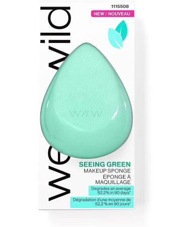 Wet n Wild Seing Green Makeup Sponge Beauty Blender for effortless application of makeup - large -scale and for small details.Environmentally friendly disposal make-up sponge green - Buy Online on GoSupps.com