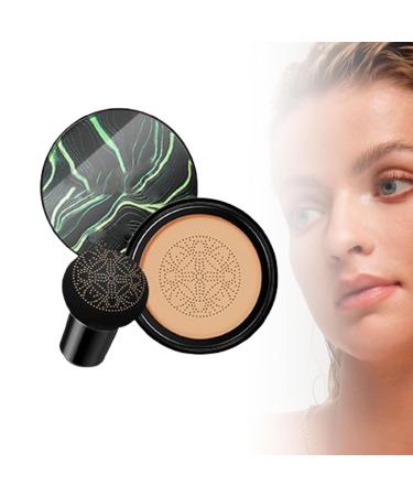 Chaful Cushion CC Foundation Air Cushion CC Cream Photo-Ready Foundation Look in Seconds Air Cushion CC Cream Foundation Long-Lasting Oil Control BB Cream Face Concealer 20 G (Nude)