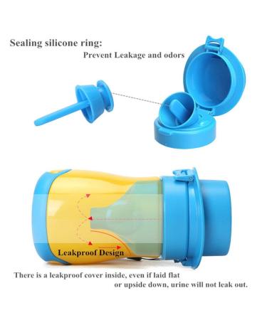 Baby Boy Portable Potty Urinal for Car Travel and Camping - Kid Toddler Pee Training Cup - Buy Online on GoSupps.com
