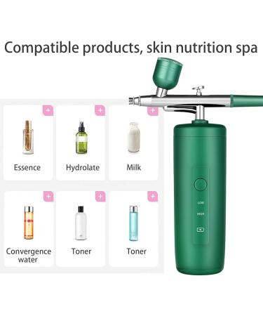 Portable Makeup Airbrush Set High Pressure Face Spa Moisture Oxygen Sprayer Cordless Deep Moisturizing Multi-Purpose Airbrush Makeup (Color : B) - Buy Online on GoSupps.com