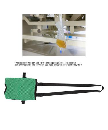 Catheter Bag Cover Holder for Postoperative Care | Hidden Holder with Thigh Belt - Green - Buy Online on GoSupps.com