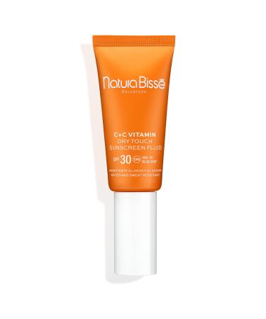 Natura Biss C+C SPF 30 Dry Touch Sunscreen Fluid High Protection Anti-Aging Hydrating & Water-Resistant 30ml