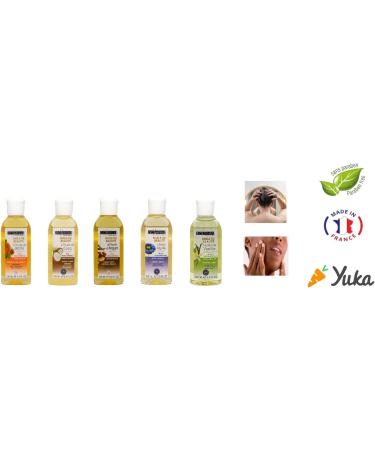 5 Bottles of Cosmetic Castor Oil + Coconut Oil + Argan Oil + Vanilla Oil + Black Seed Oil - Buy Online on GoSupps.com