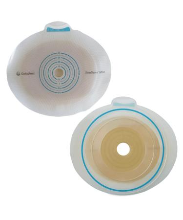 SenSura Mio Flex Trim to Fit Ostomy Barrier Elastic Adhesive 40 mm Flange 5 per Box 10551