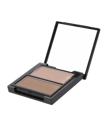 Poudre Ombrer Bicolore Palette Compacte pour Contouring et Illumination Visage Maquillage Professionnel Mariage Usage Quotidien