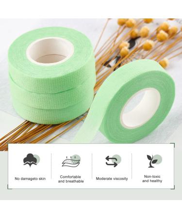 Lunamoon 6 Rolls Eyelash Tape | Micropore Lash Tape for Eyelash Extensions | Ideal for Isolation (Green) - International Shipping Available - Buy Online on GoSupps.com