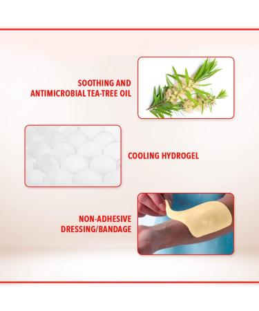 Burnshield Mini Burn Kit with Dressing, Gel & Bandage - Fast Relief for Burns - Buy Online on GoSupps.com