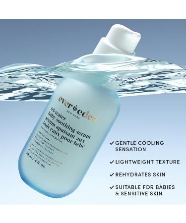 Evereden Tri Water Baby Serum - Non-Toxic Fragrance-Free & Clean Baby Care | 4 fl oz - Buy Online on GoSupps.com