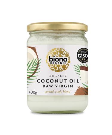 Biona Organic Coconut Virgin Oil Raw 400g Coconut 400 g (Pack of 1) - Buy Online on GoSupps.com