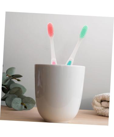 Gatuida 4-Piece Soft Bristle Toothbrush Set - Comfortable Handle Two-Layer Nano Toothbrushes from South Korea - Ideal for Gentle Oral Care - Buy Online on GoSupps.com