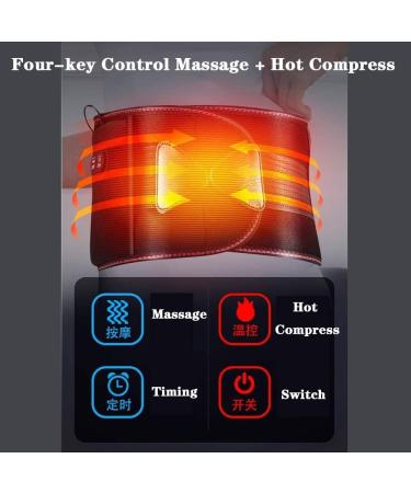 Buy Heated Lumbar Support Waist Belt - Pain Relief & Vibration Massage for Abdominal & Back Support | International Shipping Available - Buy Online on GoSupps.com