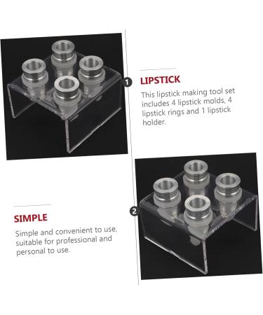 Mikikit Moule L vres Diy Fait Main Outil Pour Fabriquer Du Soin L vres Simple Et Pratique Utilisation - Buy Online on GoSupps.com