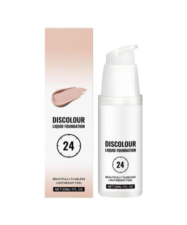 Color Changing FoundationFull Coverage Liquid Foundation Makeup Concealer Waterproof Full Coverage Concealer Moisturizing For All Skin Types Women Teens Work Dates Travel