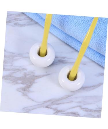 Zerodeko 9 STK Toothbrush Holder Rack - Creative White Mini & Medium Toothbrush Stand for Home Organization - International Shipping Available - Buy Online on GoSupps.com