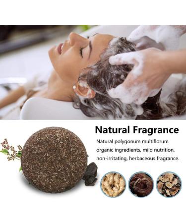 Wopohy Hair Darkening Shampoo Bar Solid Shampoo Bar Natural Darkening Plant Extract Essential Oil Shampoo Conditioner Organic Hair Volumizing & Moisturizing Shampoo Bar - Buy Online on GoSupps.com