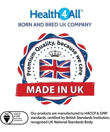Acetyl L-Carnitine 250mg & Alpha Lipoic Acid 200mg 120 Capsules - Vegan ALCAR ALA Supplement | Health4All Made in UK - 120 Count - Buy Online on GoSupps.com