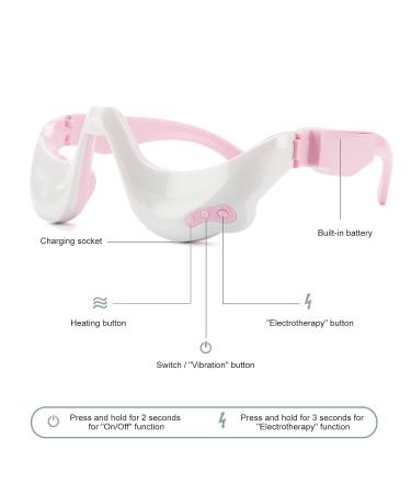 Layhou Eye Massager - Electric Heating & Microcurrent Eye Beauty Instrument for Ultimate Relaxation & Protection - Buy Online on GoSupps.com