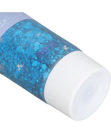 Sky Blue Body Face Chunky Glitter Gel - Long Lasting Shimmer for Festivals & Parties | Vibrant Cosmetic Makeup Art Accessory - Buy Online on GoSupps.com