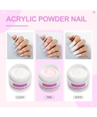 Acrylic Nail Kit for Beginners | Complete Set with Drill & UV Light | Professional Acrylic Powder & Glitter Decorations | Perfect Gift for Women - Buy Online on GoSupps.com