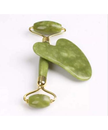 Jade Roller and Guasha Set