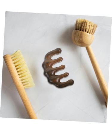 Moluckfu Sandalwood Comb Body Massager - Acupressure Massage Tool for Relaxation & Scalp Care - Buy Online on GoSupps.com